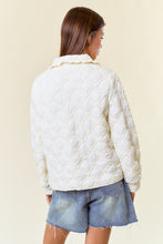 Load image into Gallery viewer, Cream Quilted Jacket
