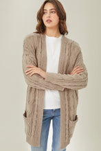 Load image into Gallery viewer, Chenille Truffle Cardigan
