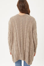 Load image into Gallery viewer, Chenille Truffle Cardigan
