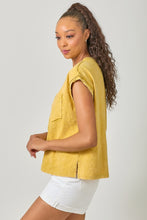 Load image into Gallery viewer, Mystree Honey Washed Slouchy Tee
