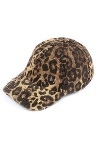 CC Leopard Baseball Hat