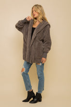 Load image into Gallery viewer, Steel Grey Wrap Hoodie
