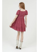 Load image into Gallery viewer, Angie Rose Smocked Eyelet Dress
