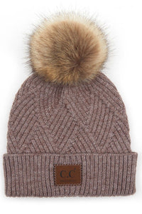 Diagonal Pom Hat