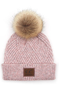 Diagonal Pom Hat