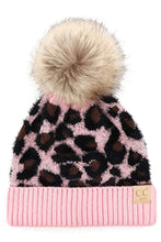 Load image into Gallery viewer, Leopard Pom Hat - Kids
