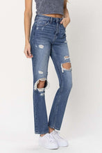 Load image into Gallery viewer, Jenna Straight Distressed Denim
