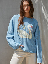 Load image into Gallery viewer, Blue Swan Sweater
