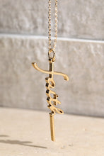 Load image into Gallery viewer, Gold Faith Necklace
