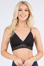 Load image into Gallery viewer, Sleet Scalloped Lace Bralette
