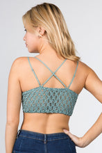 Load image into Gallery viewer, Navy Crochet Brami - Plus
