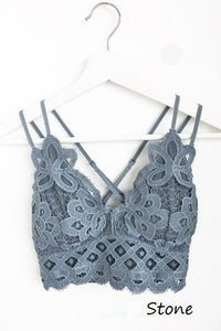 Stone Crochet Bralette