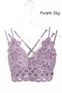 Purple Sky Crochet Bralette