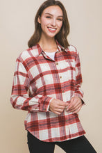 Load image into Gallery viewer, Red Plaid Top
