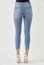 Load image into Gallery viewer, Molly Raw Hem Mid-Rise Skinny
