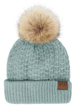 Load image into Gallery viewer, CC Smocked Stiched Pom Hat
