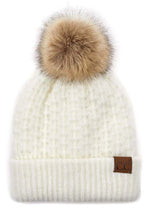 Load image into Gallery viewer, CC Smocked Stiched Pom Hat
