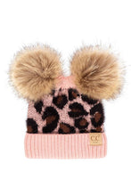 Load image into Gallery viewer, Leopard Pom Hat - Baby
