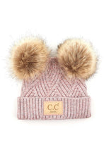 Load image into Gallery viewer, Diagonal Pom Hat - Baby

