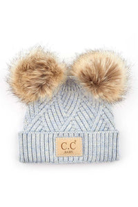 Diagonal Pom Hat - Baby