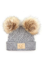 Load image into Gallery viewer, Diagonal Pom Hat - Baby
