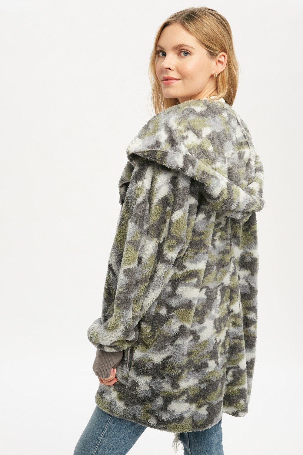 Camo Hoodie Jacket