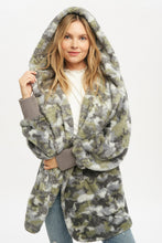 Load image into Gallery viewer, Camo Hoodie Jacket
