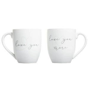 Love You Wedding Mug Set