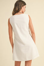 Load image into Gallery viewer, White Linen Mini Dress
