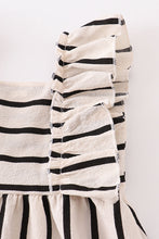 Load image into Gallery viewer, Black Stripe Dress - Kids
