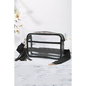 Black Clear Purse