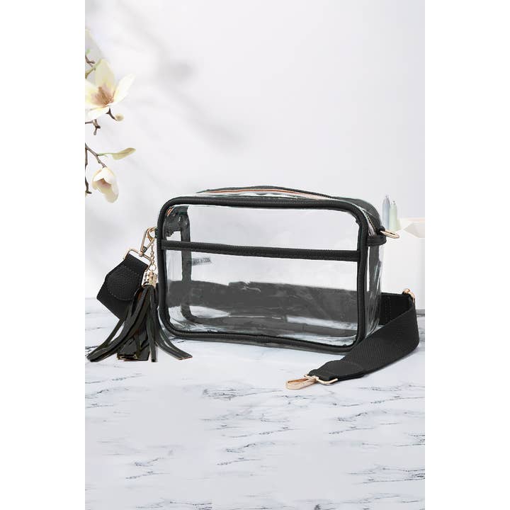 Black Clear Purse
