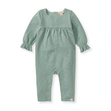Load image into Gallery viewer, Sage Slub Girl Jumpsuit - Baby
