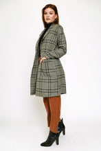 Load image into Gallery viewer, Plaid Olive Jacket
