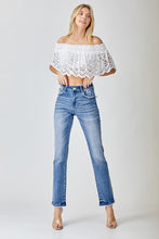 Load image into Gallery viewer, Kelly Mid Rise Straight Denim
