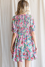 Load image into Gallery viewer, Garden Party Smocked Dress
