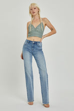 Load image into Gallery viewer, Brooke Mid Rise Straight Denim
