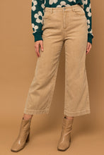 Load image into Gallery viewer, Camel Corduroy Wide Leg Pants
