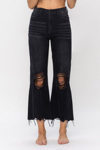 Load image into Gallery viewer, Christy Black Distressed Denim
