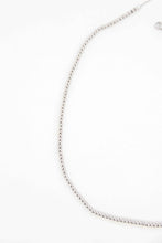 Load image into Gallery viewer, Silver Micro Beaded Necklace
