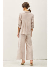 Load image into Gallery viewer, Amber Stripe Gauze Top
