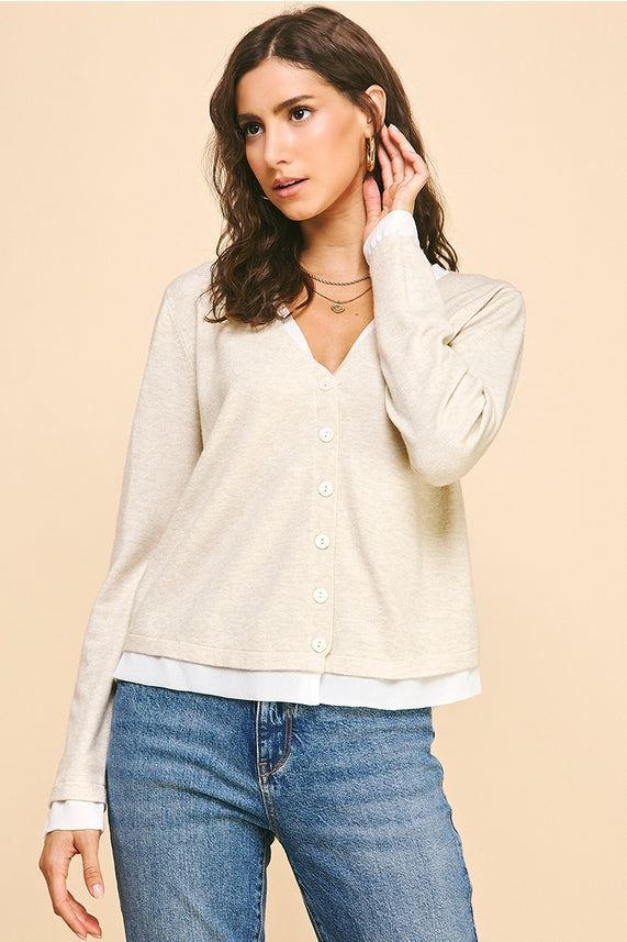 Oatmeal Layered Top