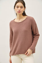 Load image into Gallery viewer, Cocoa Waffle Sweater
