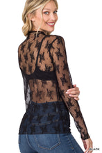 Load image into Gallery viewer, Black Lace Layering Top
