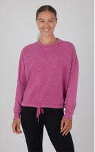 Load image into Gallery viewer, Fuschia Washed Sweatshirt
