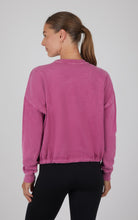 Load image into Gallery viewer, Fuschia Washed Sweatshirt
