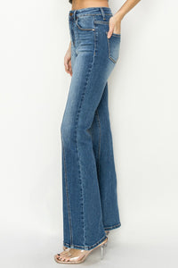 Anna Seam Detail Flare Denim