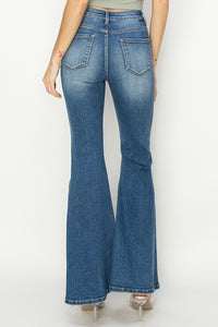 Anna Seam Detail Flare Denim