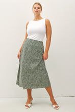 Load image into Gallery viewer, Forest Floral Midi Skirt - Plus
