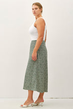 Load image into Gallery viewer, Forest Floral Midi Skirt - Plus

